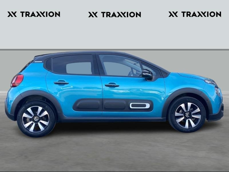 Citroen C3 1.2 PT 110 EAT6 Shine, Automaat, 1199 cc, Blauw, 107 g/km