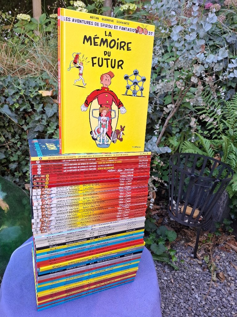 COLLECTION SPIROU ET FANTASIO ENSEMBLE DE 56 TOMES TBE, Livres, Série complète ou Série, Enlèvement ou Envoi, Comme neuf