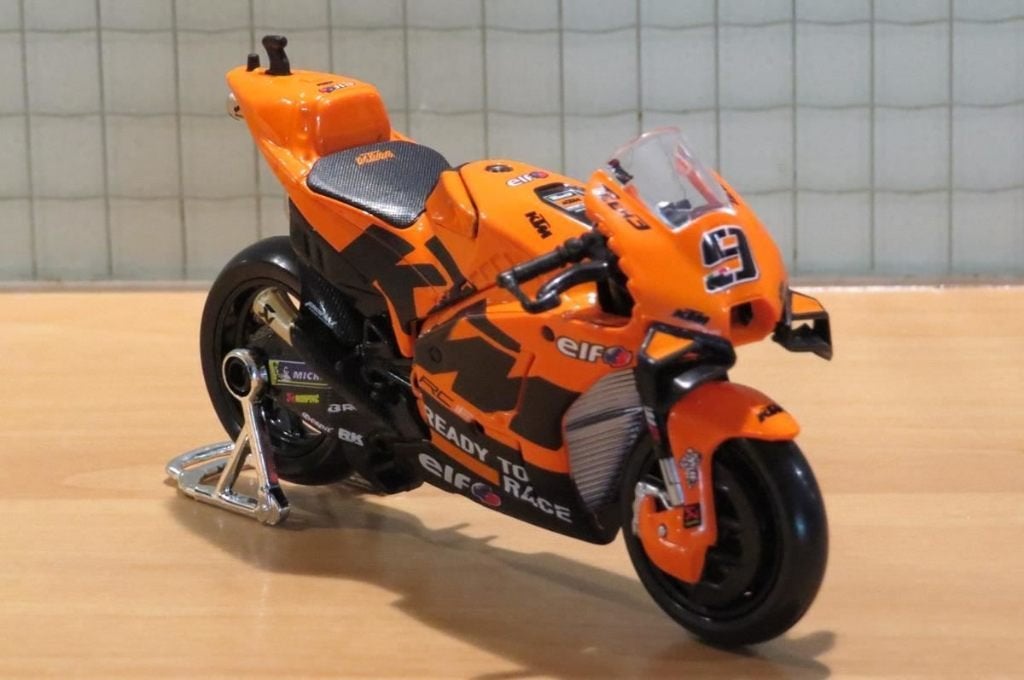 Danilo Petrucci KTM RC16 2021 1:18 Maisto, Hobby en Vrije tijd, Modelauto's | 1:18, Ophalen of Verzenden, Nieuw, Motor, Maisto