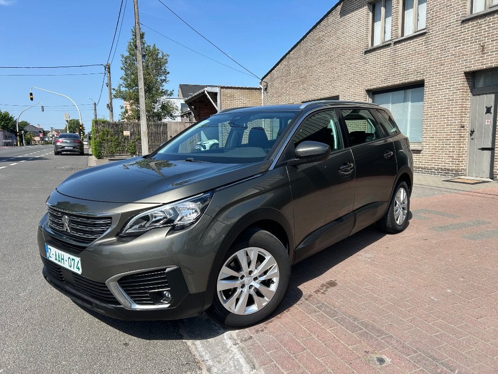Peugeot 5008 Active 1.2 Virtual cockpit - Navi - Camera, Autos, Peugeot, Argent ou Gris, Achat, Euro 6, Noir