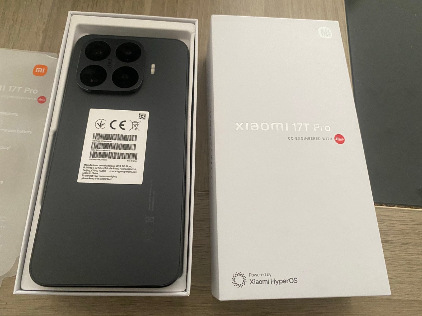 Xiaomi 17 T pro 512 giga, Enlèvement, Comme neuf