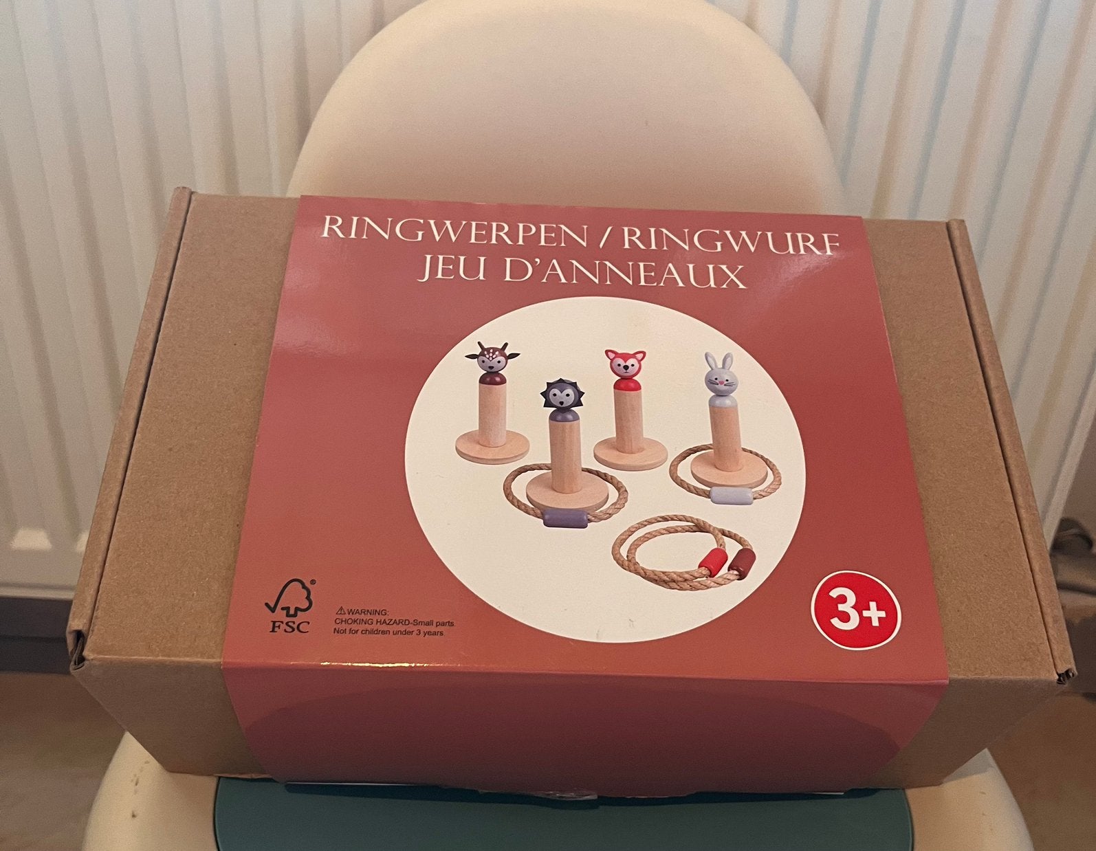 Ringwerpen, Ophalen, Zo goed als nieuw