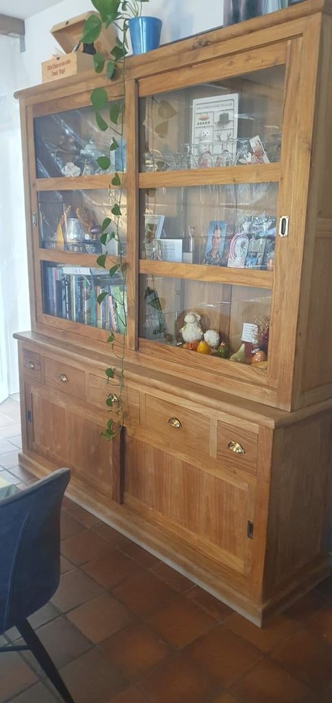 Vitrine kast dressoir, Huis en Inrichting, Kasten | Buffetkasten, Ophalen of Verzenden