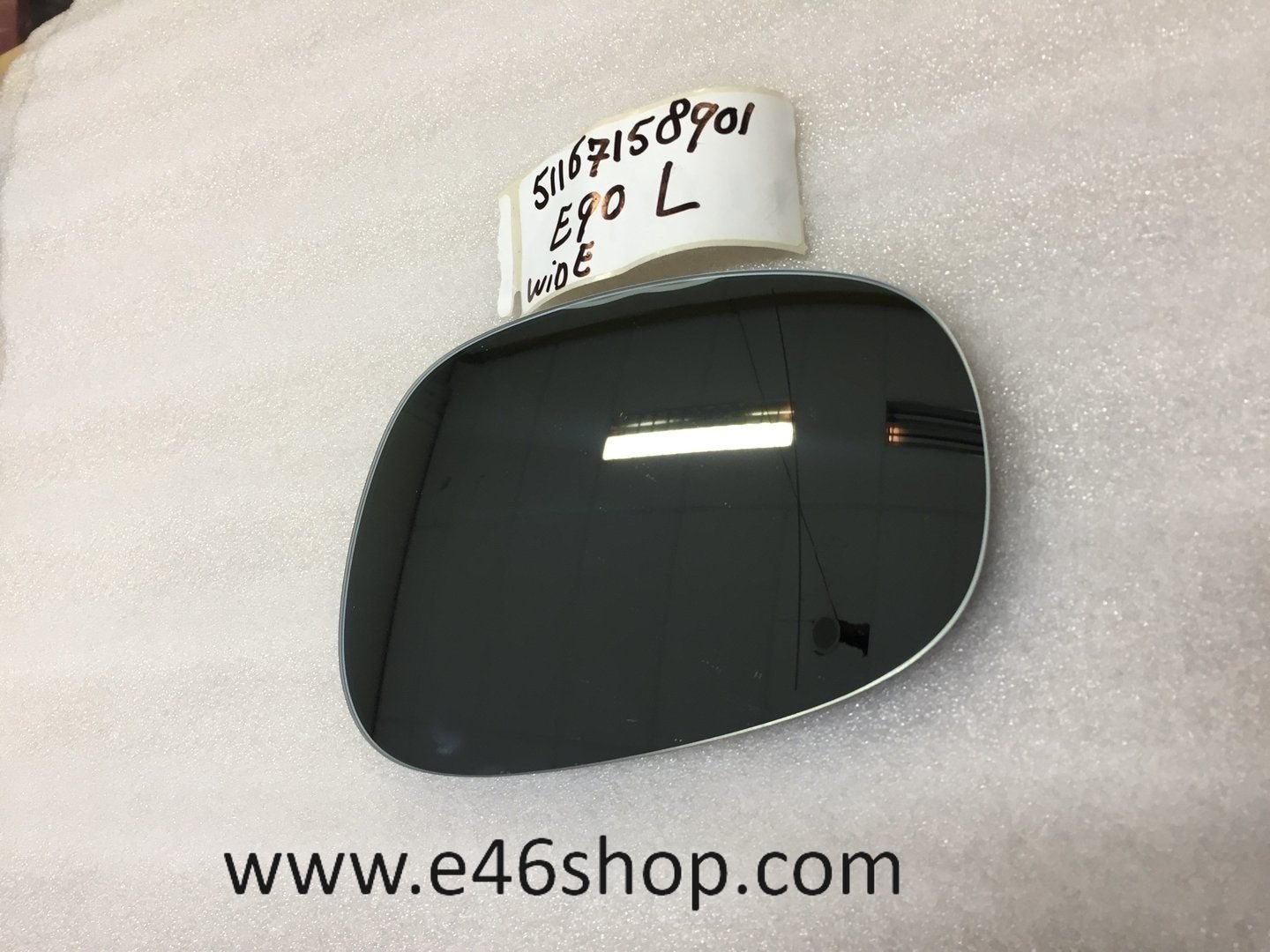 SPIEGELGLAS BMW E90 E91 LCI BLAUW OE 51167158901, Auto-onderdelen, Spiegels, -, -, Nieuw, Ophalen of Verzenden
