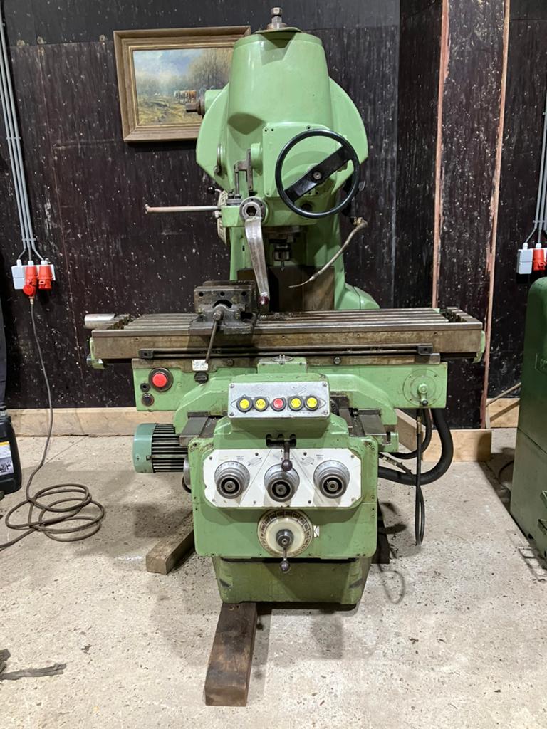 Fritz heckert FFS 315-6, Bricolage & Construction, Outillage | Fraiseuses, Enlèvement, Comme neuf, Électrique, Autres types