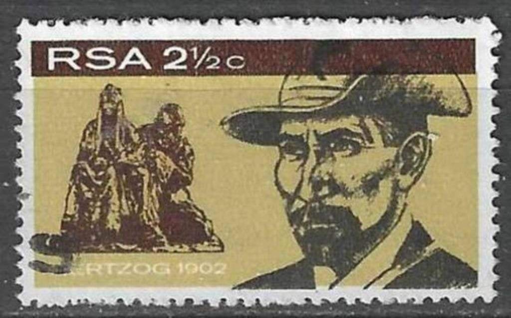 Zuid-Afrika 1968 - Yvert 313 - James Barry Hertzog (ST), Postzegels en Munten, Postzegels | Afrika, Verzenden, Zuid-Afrika, Gestempeld