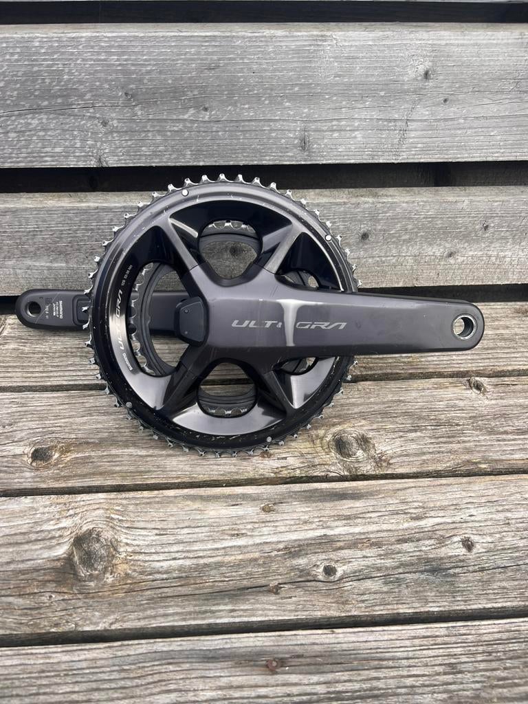 Schimano ultegra dubbele powermeter 12speed, Fietsen en Brommers, Fietsonderdelen, Ophalen, Gebruikt