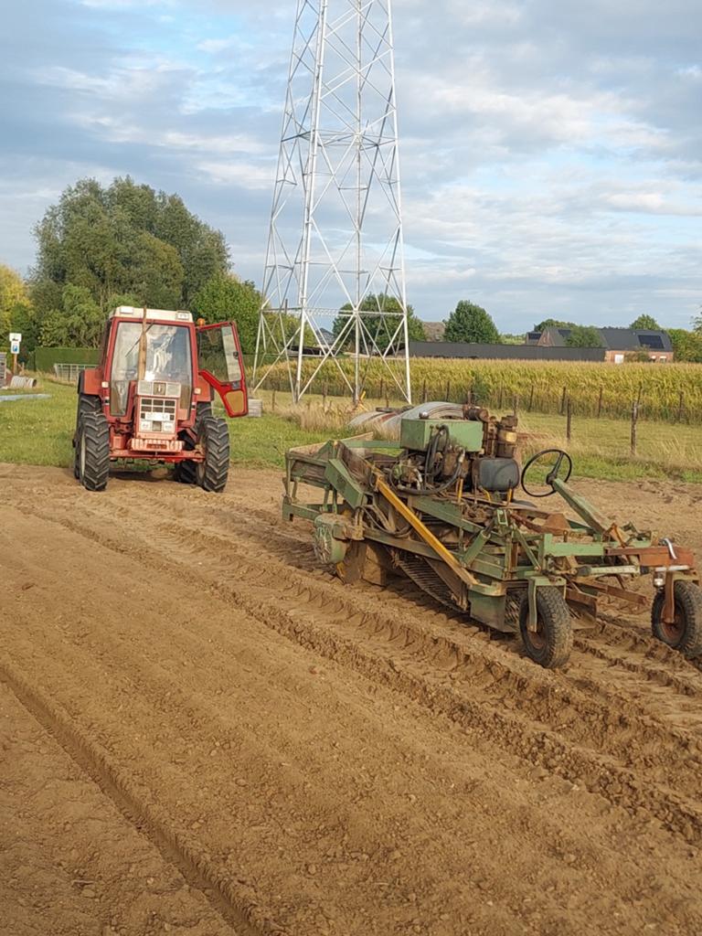 Aardappel rooier met diesel motor, Ophalen of Verzenden