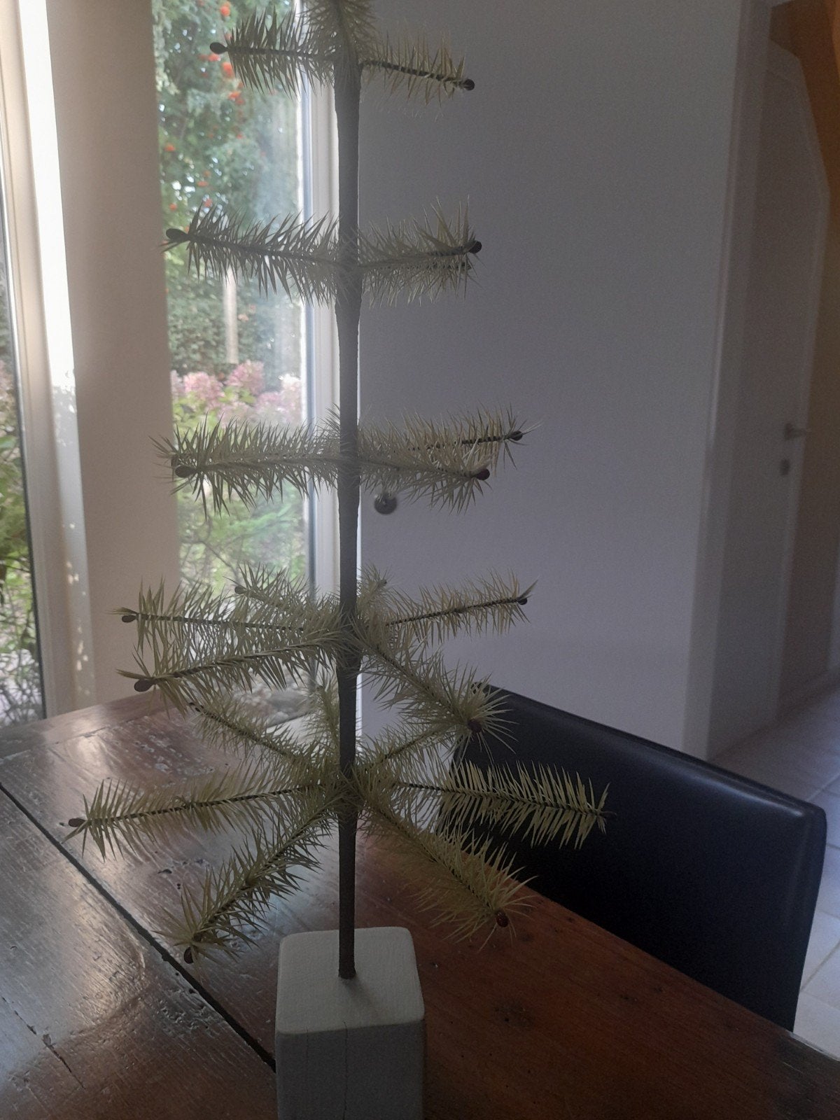 oude feathertree, oude kerstversiering, Diversen, Ophalen of Verzenden
