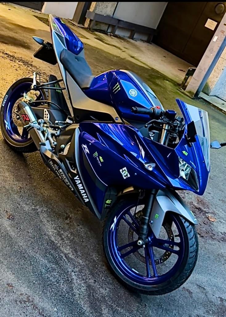 Yamaha yzf r125, Enlèvement