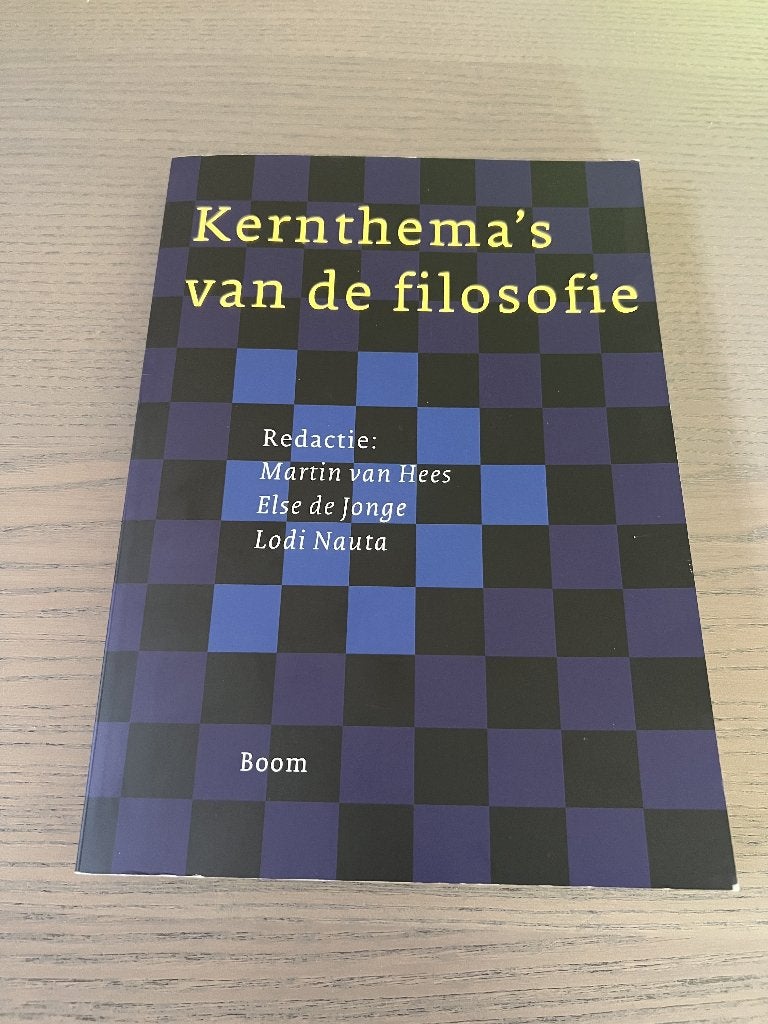 Kernthema's van de filosofie 7de druk, Boeken, Ophalen, Zo goed als nieuw, Hoger Onderwijs