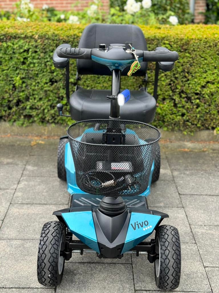 Scooter électrique Pliable L&M ViVo Scootmobiel voiturette, Divers, Enlèvement ou Envoi, Pliant, Comme neuf, Fauteuil roulant électrique