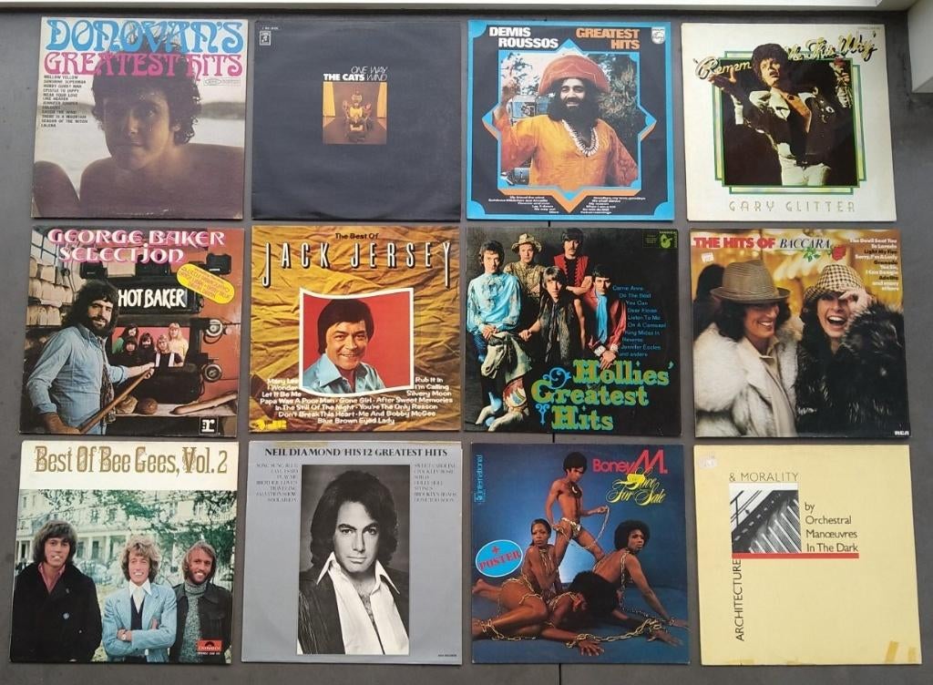 vinyl platen / lp's - 38 stuks, Cd's en Dvd's, Vinyl | Overige Vinyl, Gebruikt, Overige formaten, Ophalen of Verzenden