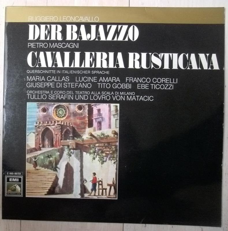 Leoncavallo - Der Bajazzo / Mascagni - Cavalleria Rusticana, Enlèvement ou Envoi