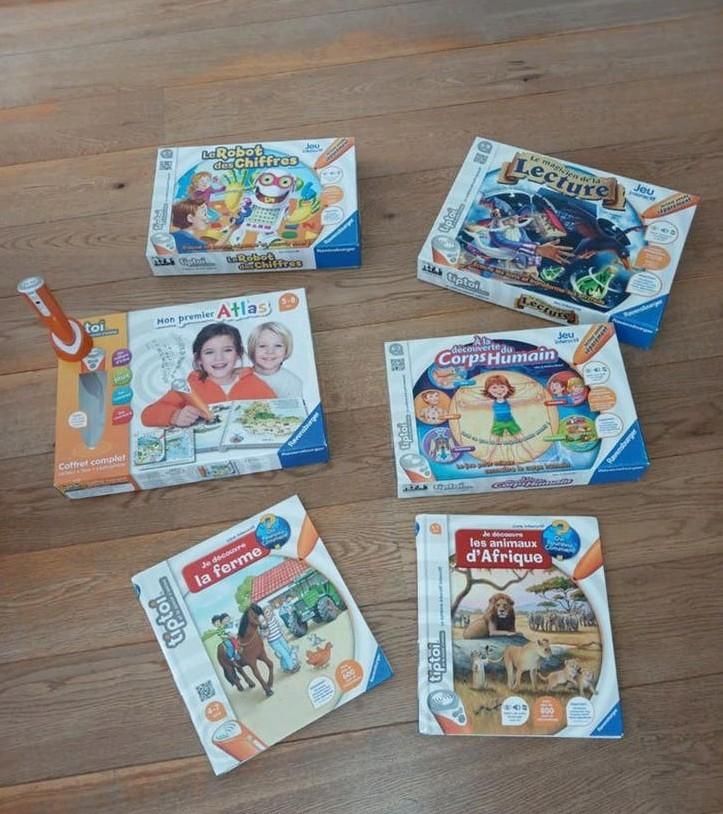 Tiptoi set, Ophalen