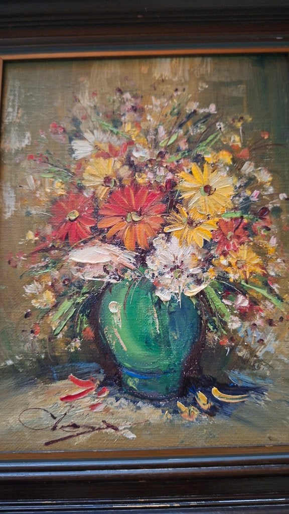 Schilderij Jacques Lefranc olieverf op doek, Antiek en Kunst, Kunst | Schilderijen | Klassiek, Verzenden