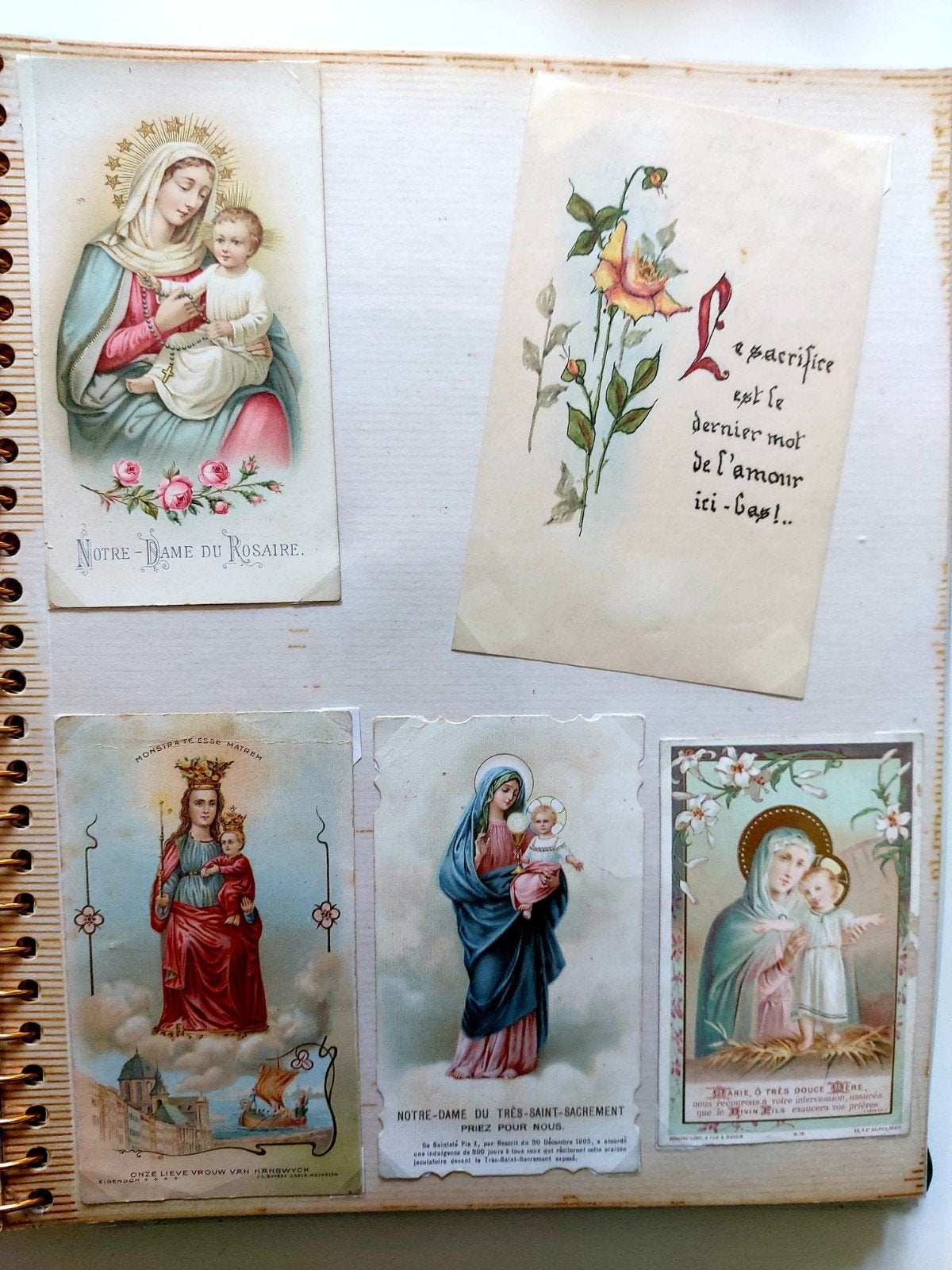 Verzameling van Maria-afbeeldingen, Verzenden