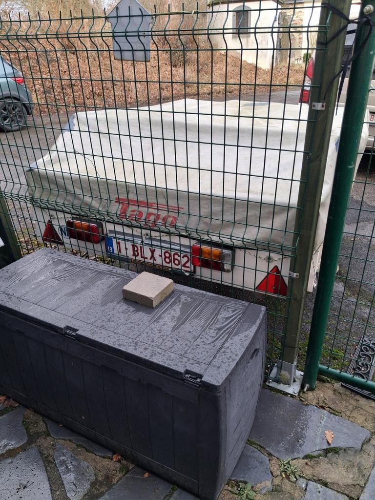 Caravanne pliable, Enlèvement