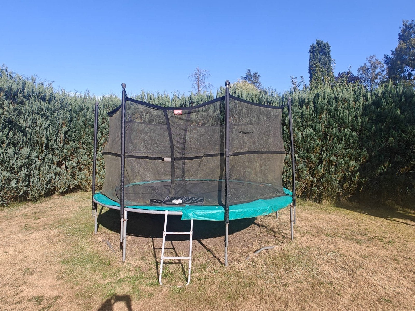 Trampoline 430 cm Merk Berg (zeer degelijk, kwaliteitsvol e, Ophalen, Gebruikt