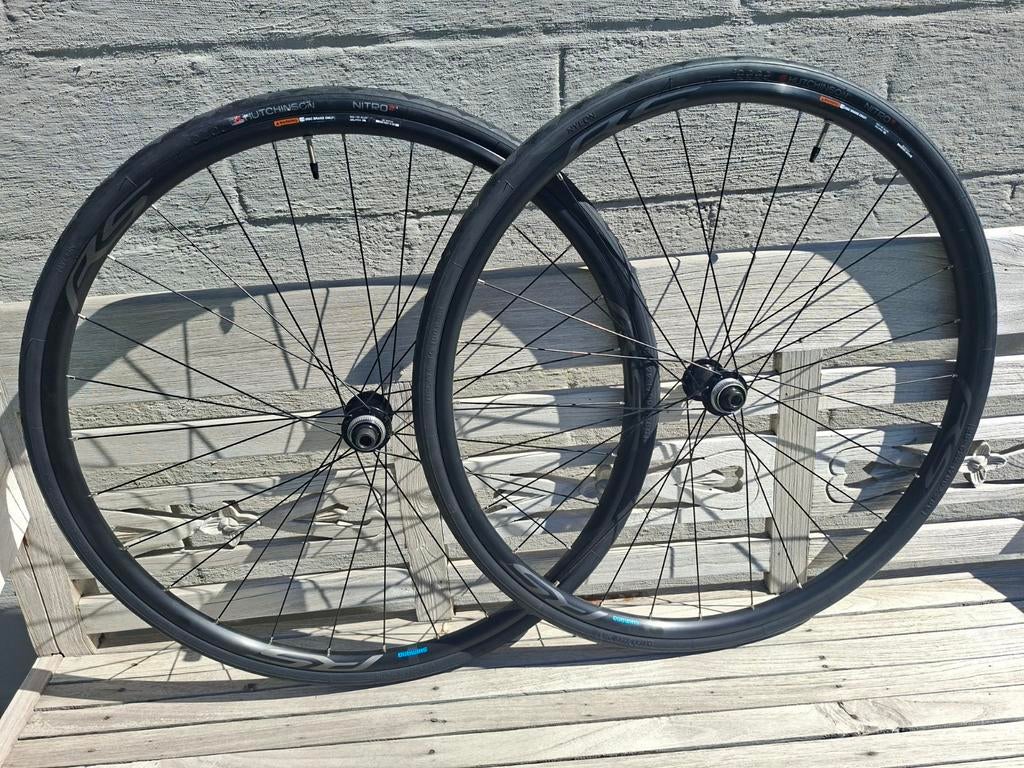 Wielen Shimano RS disq, Ophalen