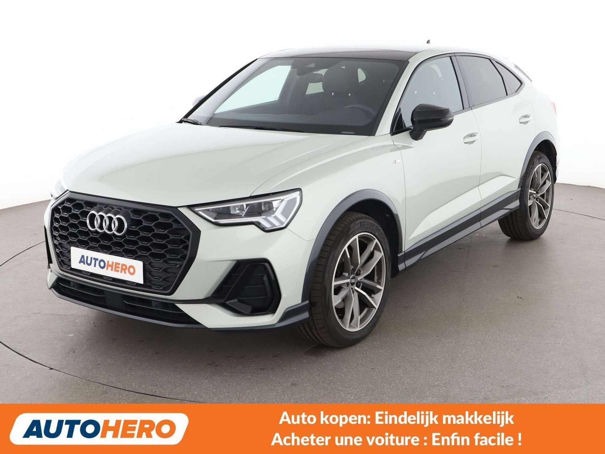 Audi Q3 35 TDI S line (année de construction 2021), Autos, Audi, Argent ou Gris, Noir, 5 portes, Occasion