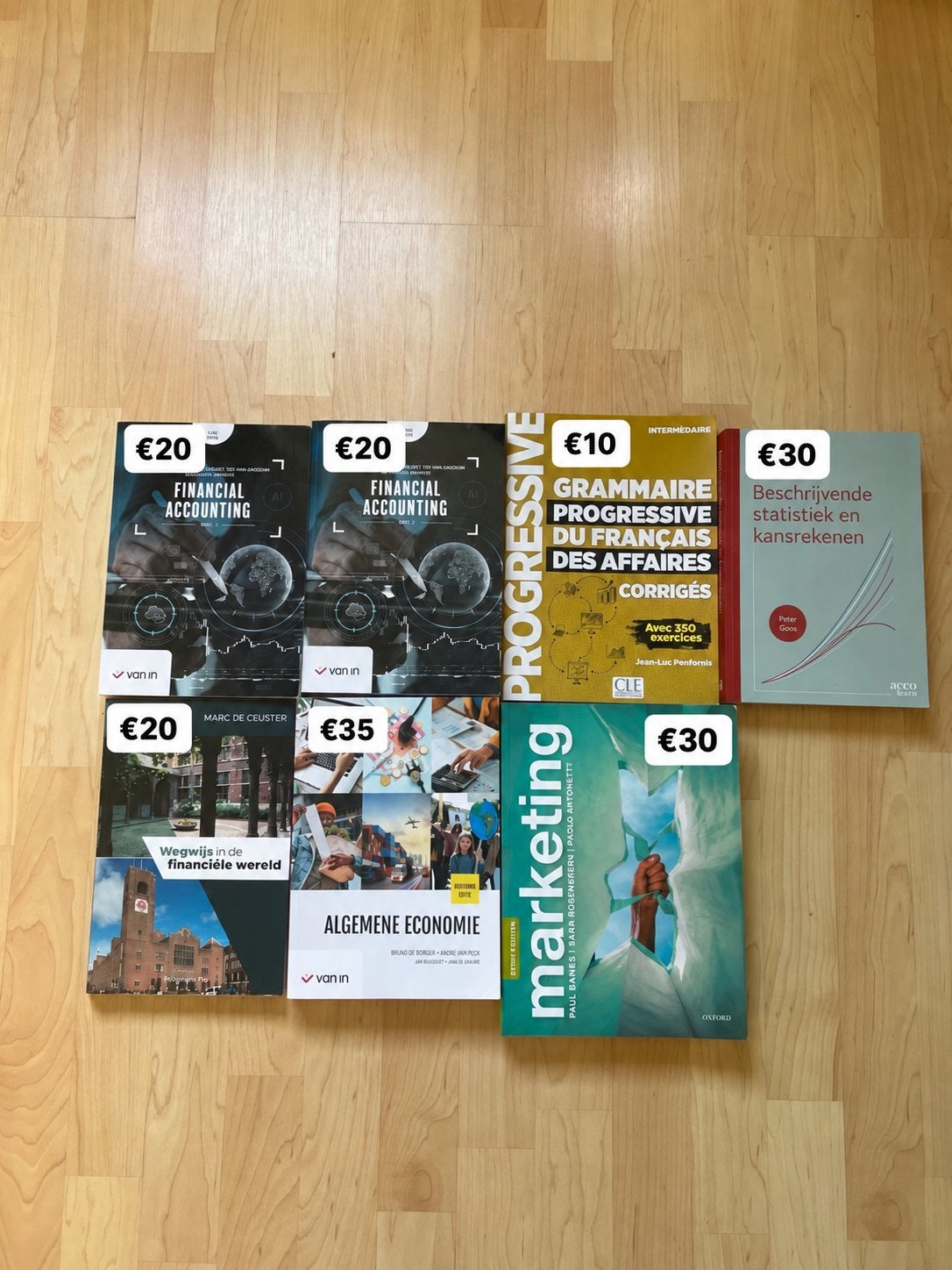 UAntwerpen Tew  / Handelsingenieur 1e bachelor boeken, Enlèvement, Comme neuf