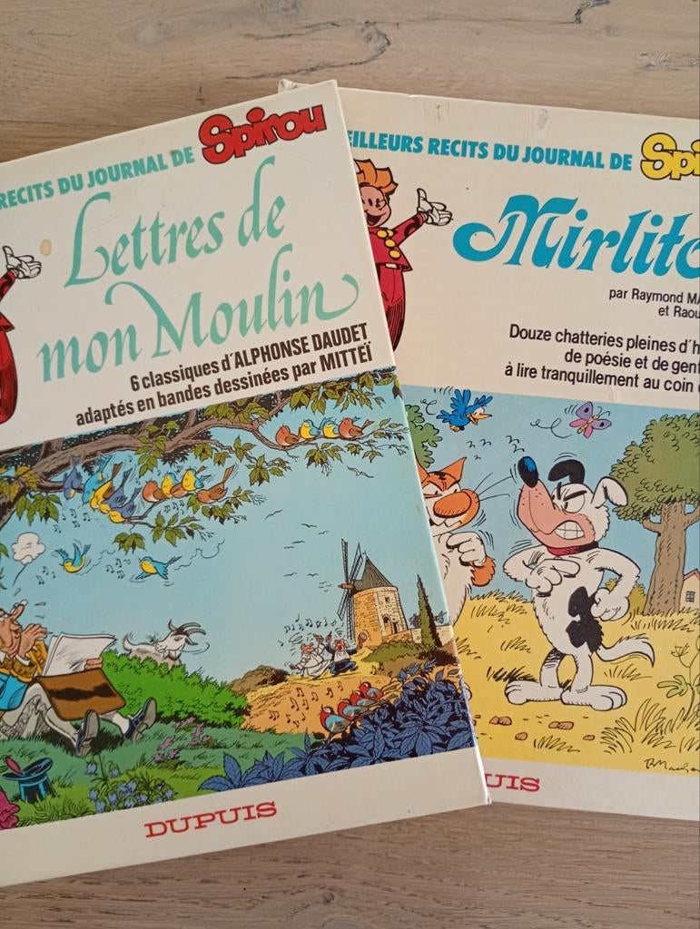 Lot Lettres de mon moulin Mittéï Mirliton Macherot EO, Plusieurs BD, Enlèvement ou Envoi, Utilisé, Raymond Macherot