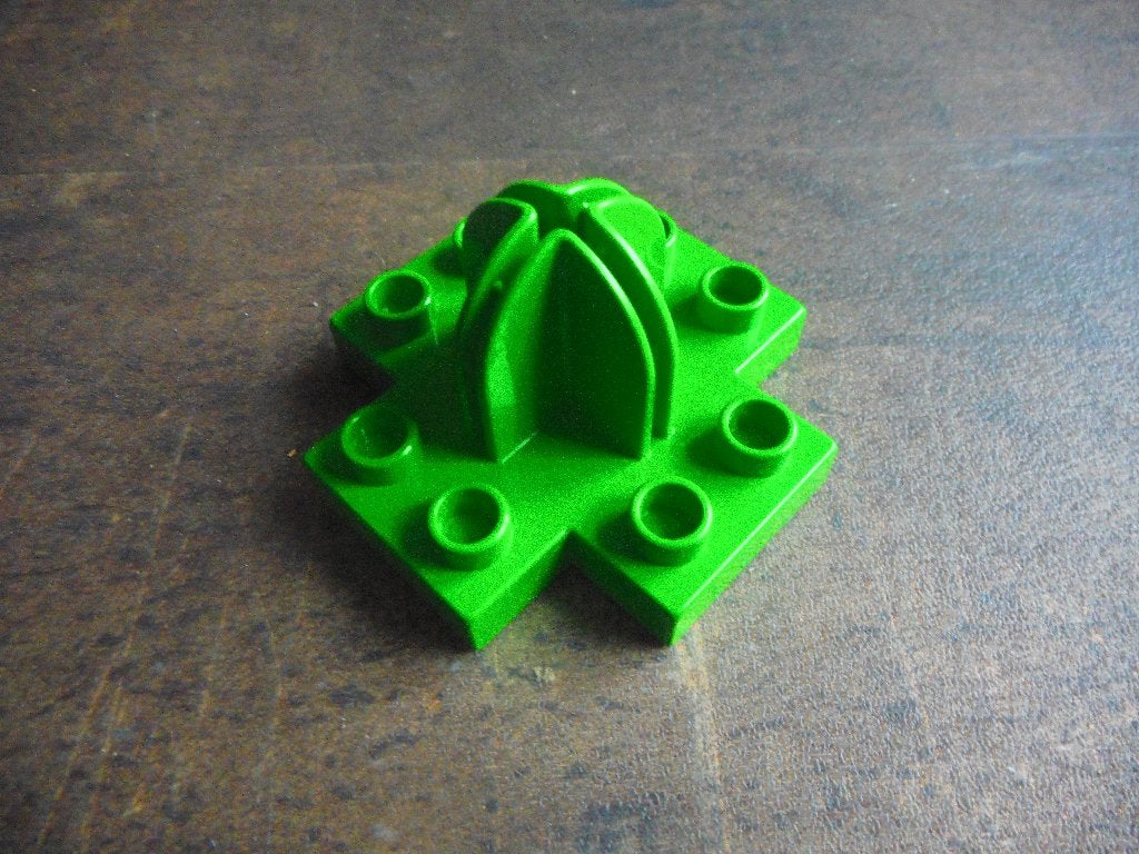Lego Duplo Plate with Dome Top & Crosscut Slots(zie foto's)4, Enlèvement ou Envoi, Utilisé, Briques en vrac, Duplo