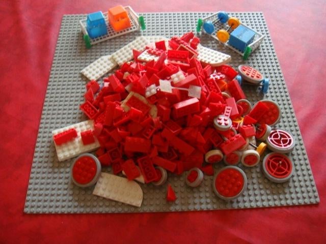 LEGOS. Anciens environ 310 pièces. Vintage., Enlèvement ou Envoi, Utilisé, Briques en vrac, Lego