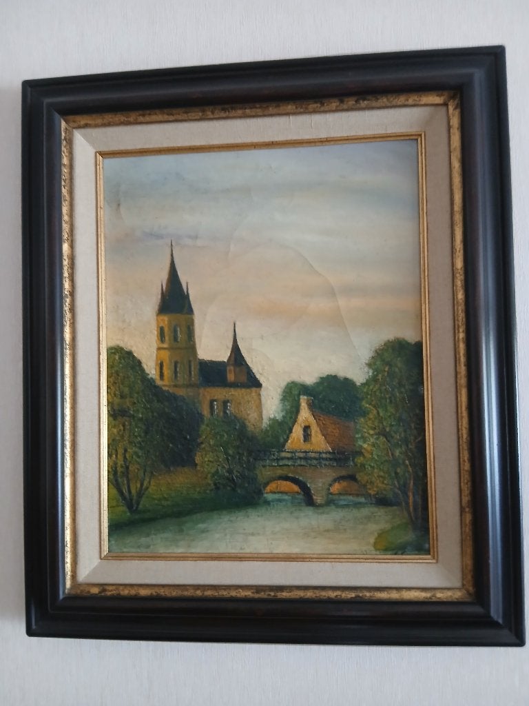 Schilderij, Enlèvement, Classique, Paysage