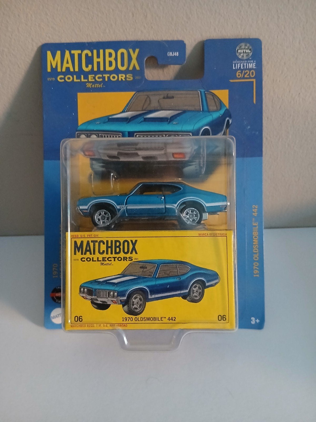 matchbox collectors 1970 oldsmobile, Ophalen of Verzenden