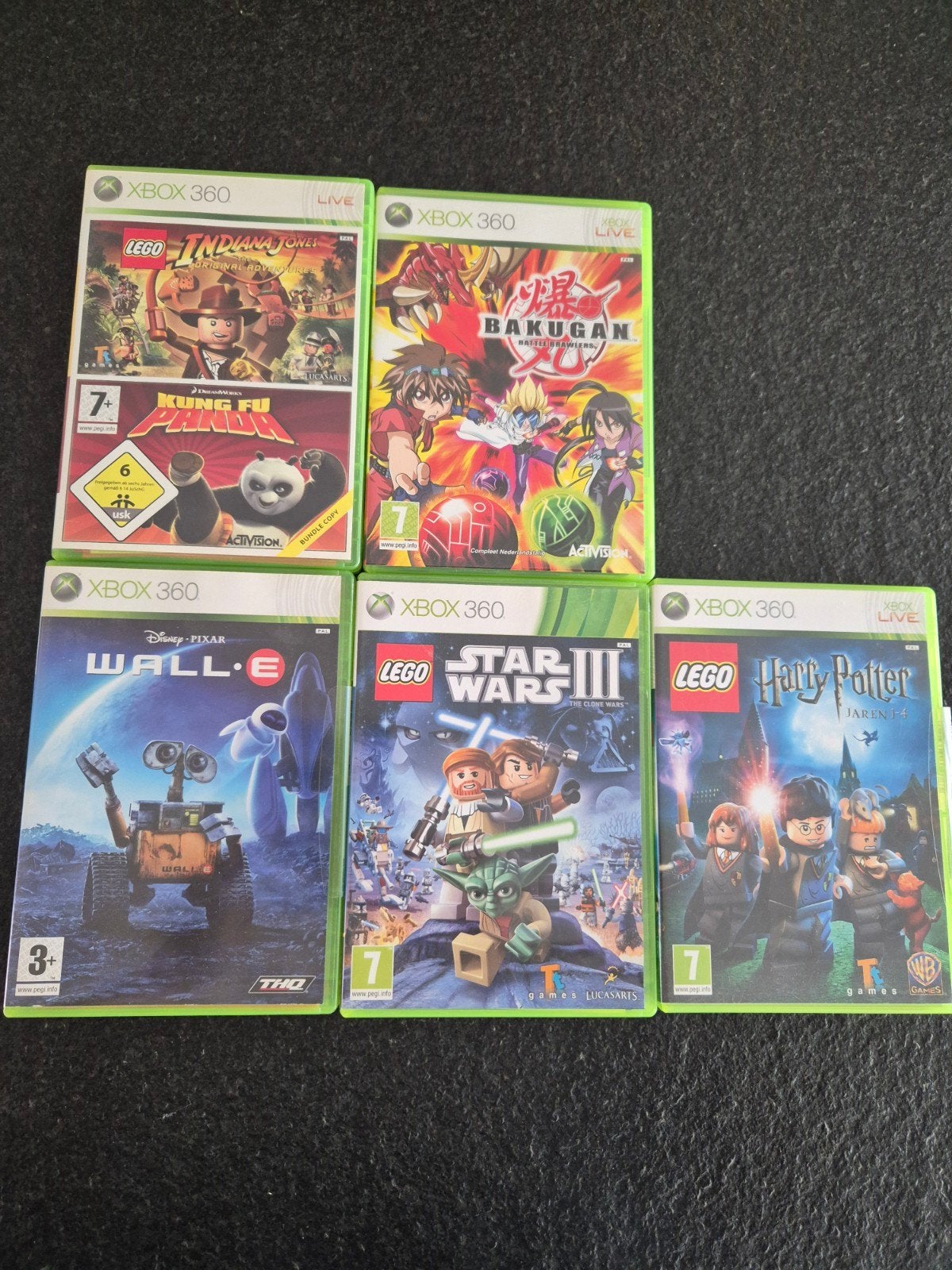 5 spelletjes voor de kinderen, Games en Spelcomputers, Games | Xbox 360, Ophalen