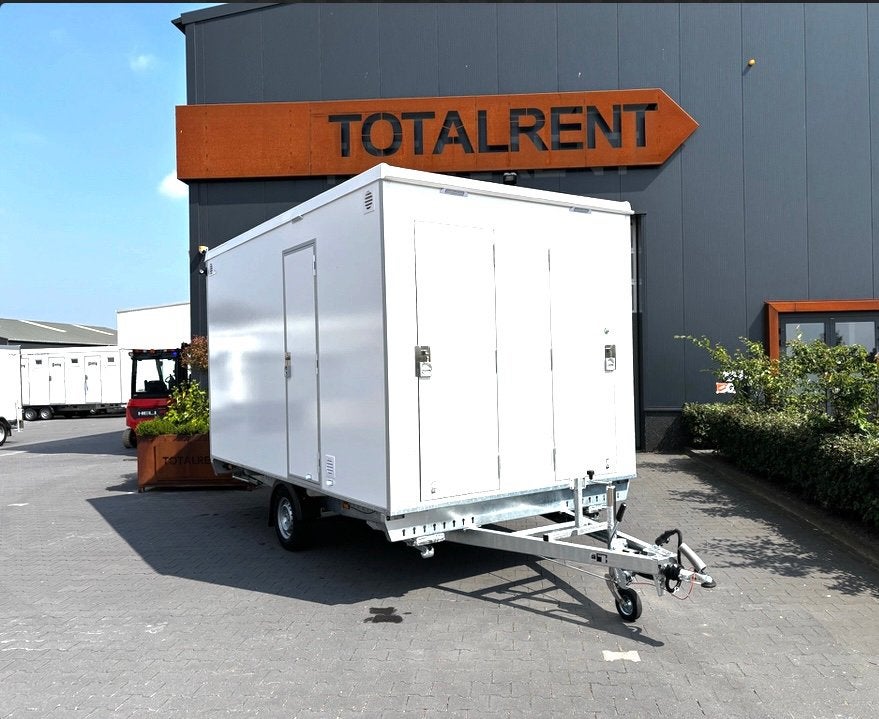 Te koop 6 pers geïsoleerde werfkeet met aparte wc ruimte, Neuf, Enlèvement, Stirlingstraat 5 Beek, Info@totalwagon.nl