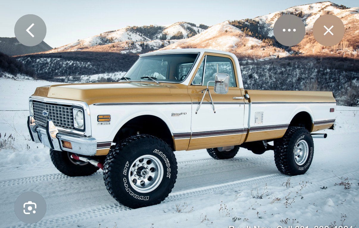 Gezocht! Chevrolet C10/C20 1967/1972 sierlijsten long bed, Enlèvement ou Envoi, Neuf, Chevrolet