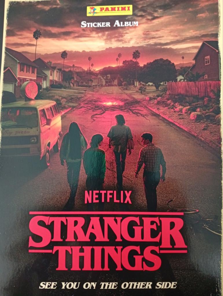 Stranger Things Panini stickers see you on the other side, Ophalen, Sticker