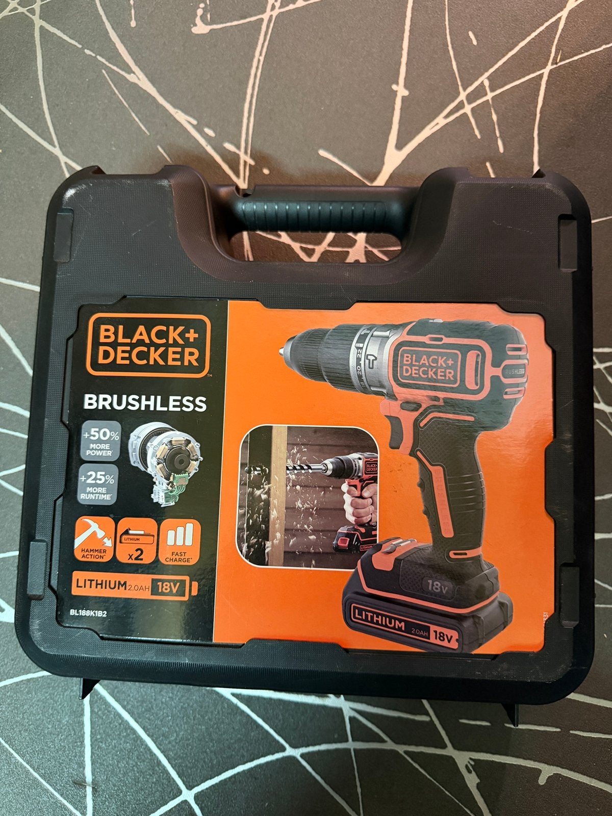 Boormachine 18v, Ophalen, Gebruikt, Boormachine