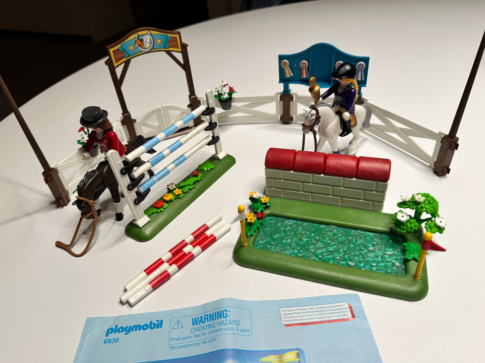 Playmobil paardenshow 6930, Ophalen of Verzenden, Gebruikt, Complete set