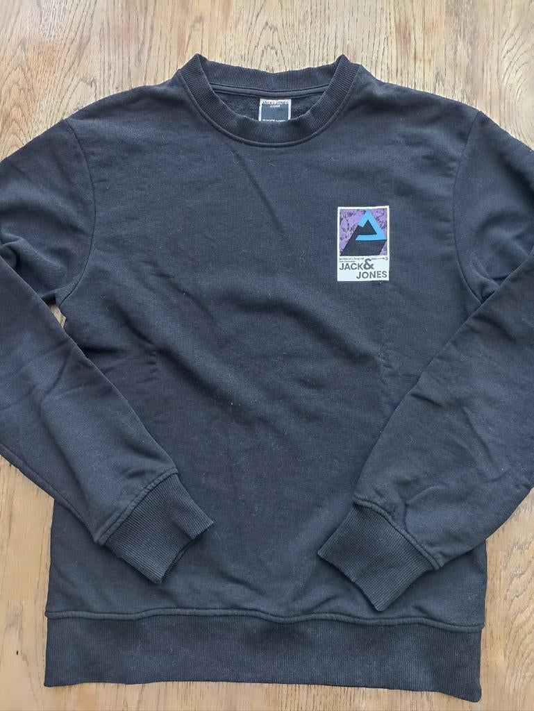 Sweat noir Jack&Jones Core taille XS, Enlèvement ou Envoi, Comme neuf, Jack Jones, Taille 46 (S) ou plus petite