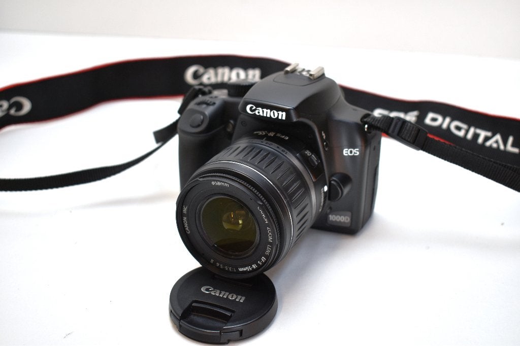 Canon EOS 1000D avec carte SD + sacoche pour appareil photo!, Enlèvement ou Envoi, Utilisé, Reflex miroir, Canon