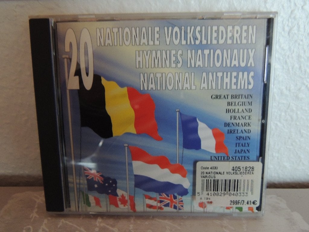 CD - 20 hymnes nationaux, CD & DVD, CD | Instrumental, Enlèvement