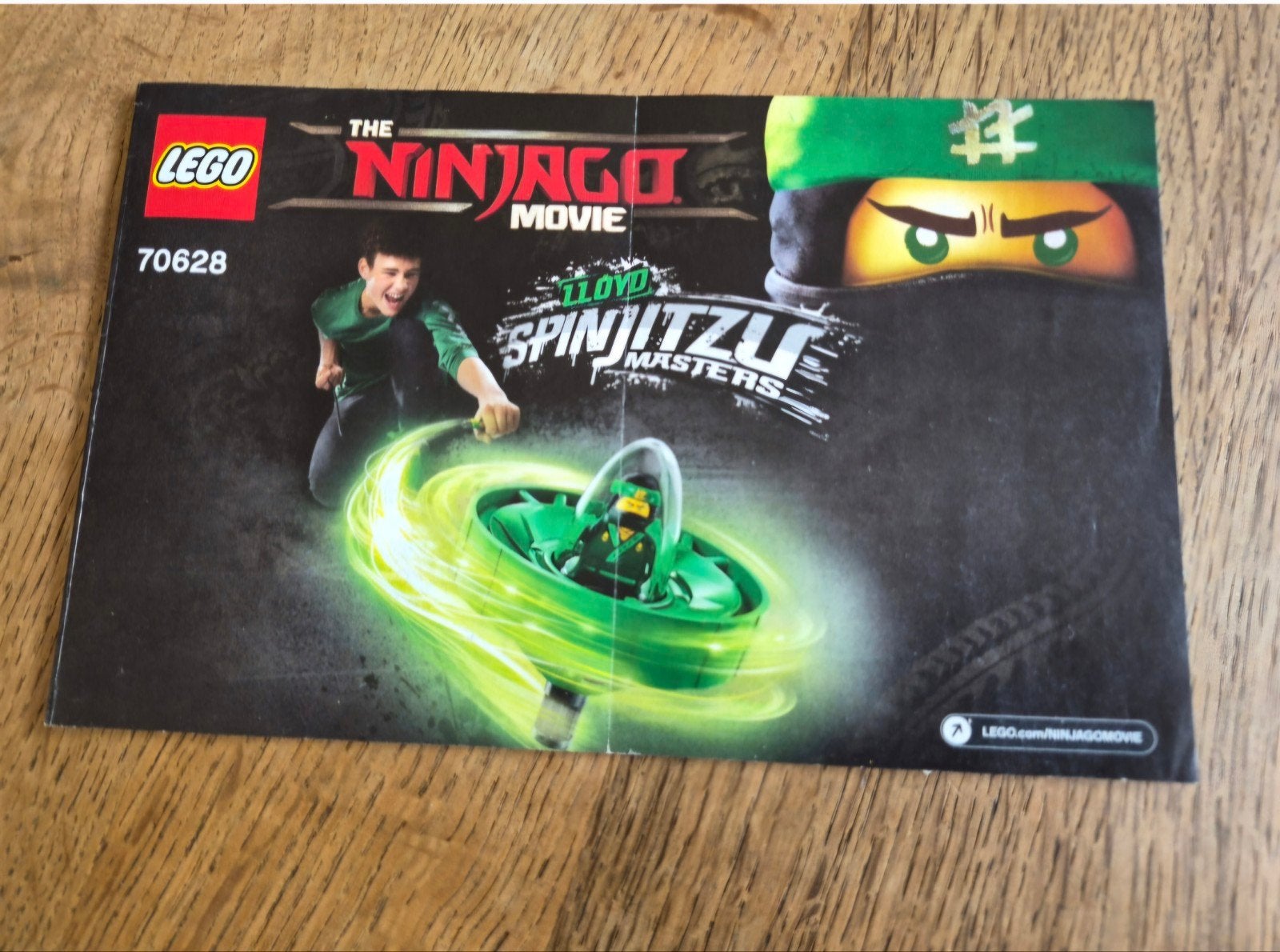 Lego NINJAGO 70628 Lloyd Maître du Spinjitzu, Enlèvement ou Envoi, Lego, Ensemble complet, Instructions incluses