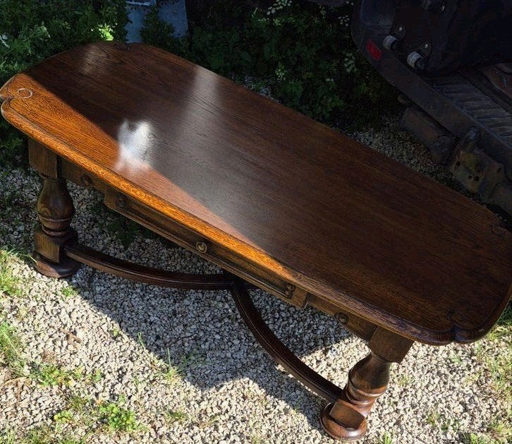 Table salon, Ophalen