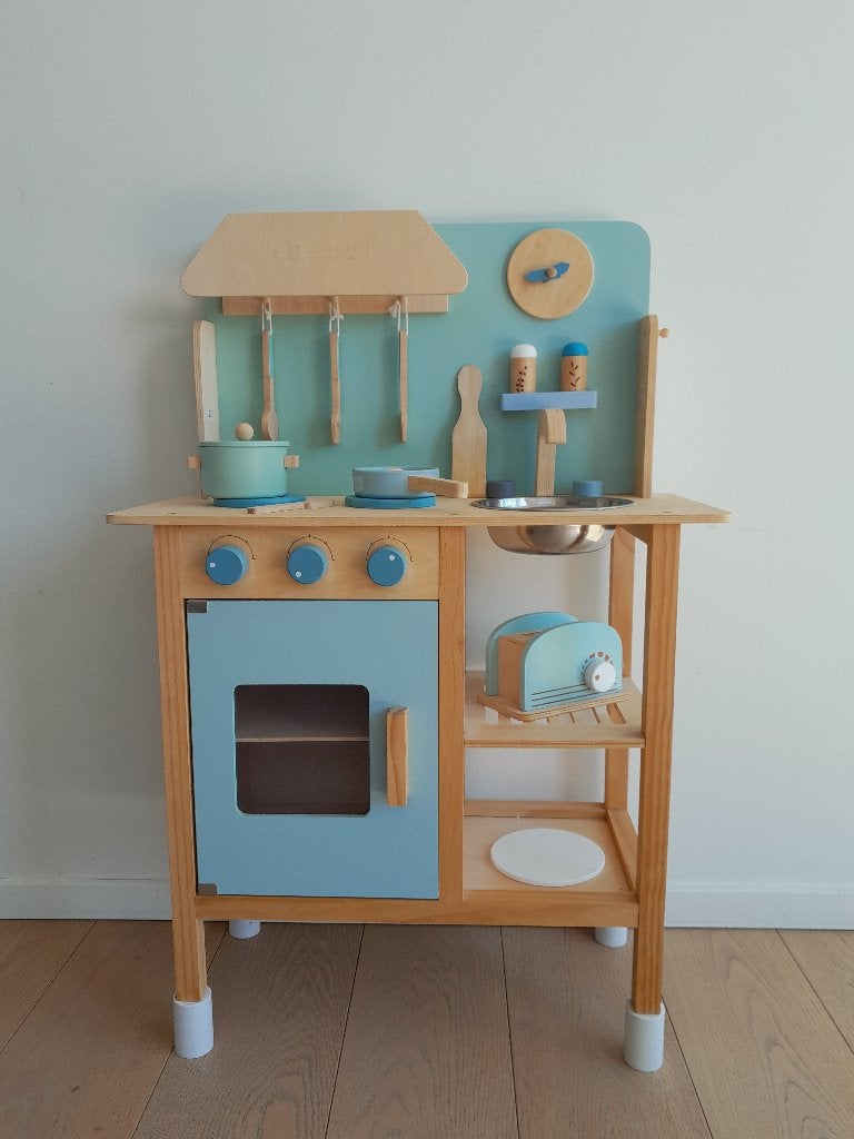 speelgoed keukentje - Little dutch, Enlèvement, Comme neuf, Bois, Accessoires de cuisine de jeu