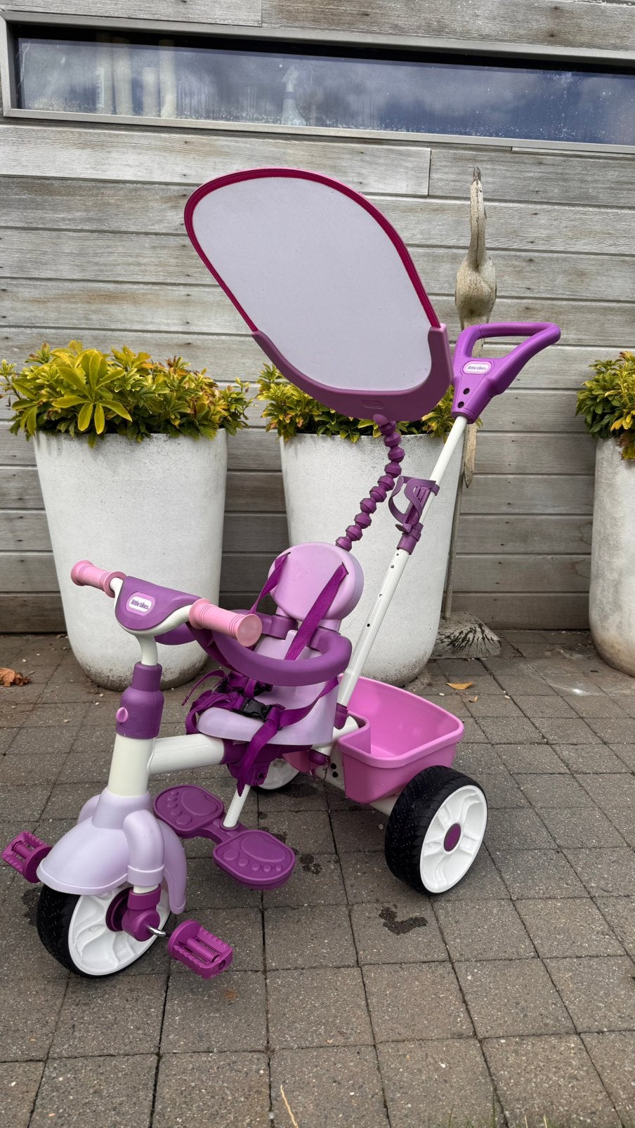 Driewieler, fiets Little Tikes, Ophalen, Zo goed als nieuw, Duwstang