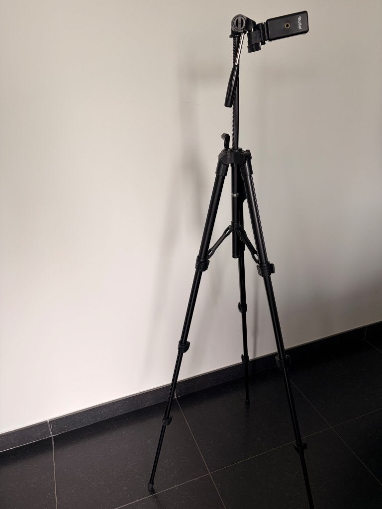 Statief iphone, Audio, Tv en Foto, Fotografie | Statieven en Balhoofden, Ophalen, Nieuw, Driepoot, Monopod functie