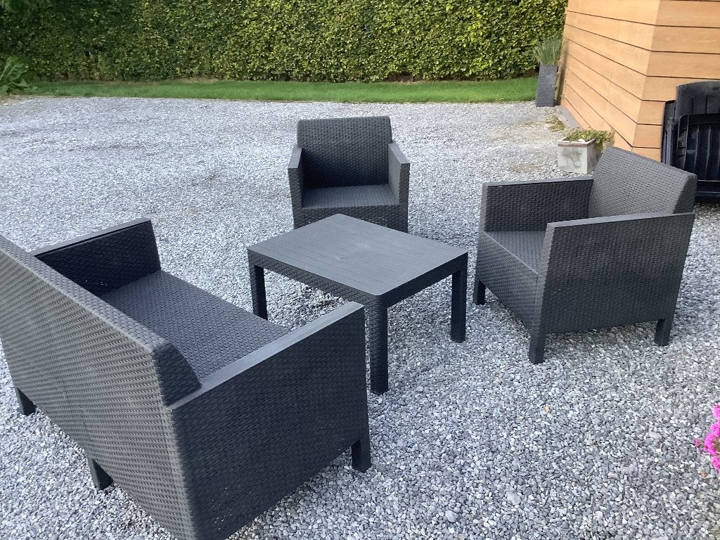 Meuble fauteuil de Jardin Alibert avec coussins, Enlèvement, Utilisé