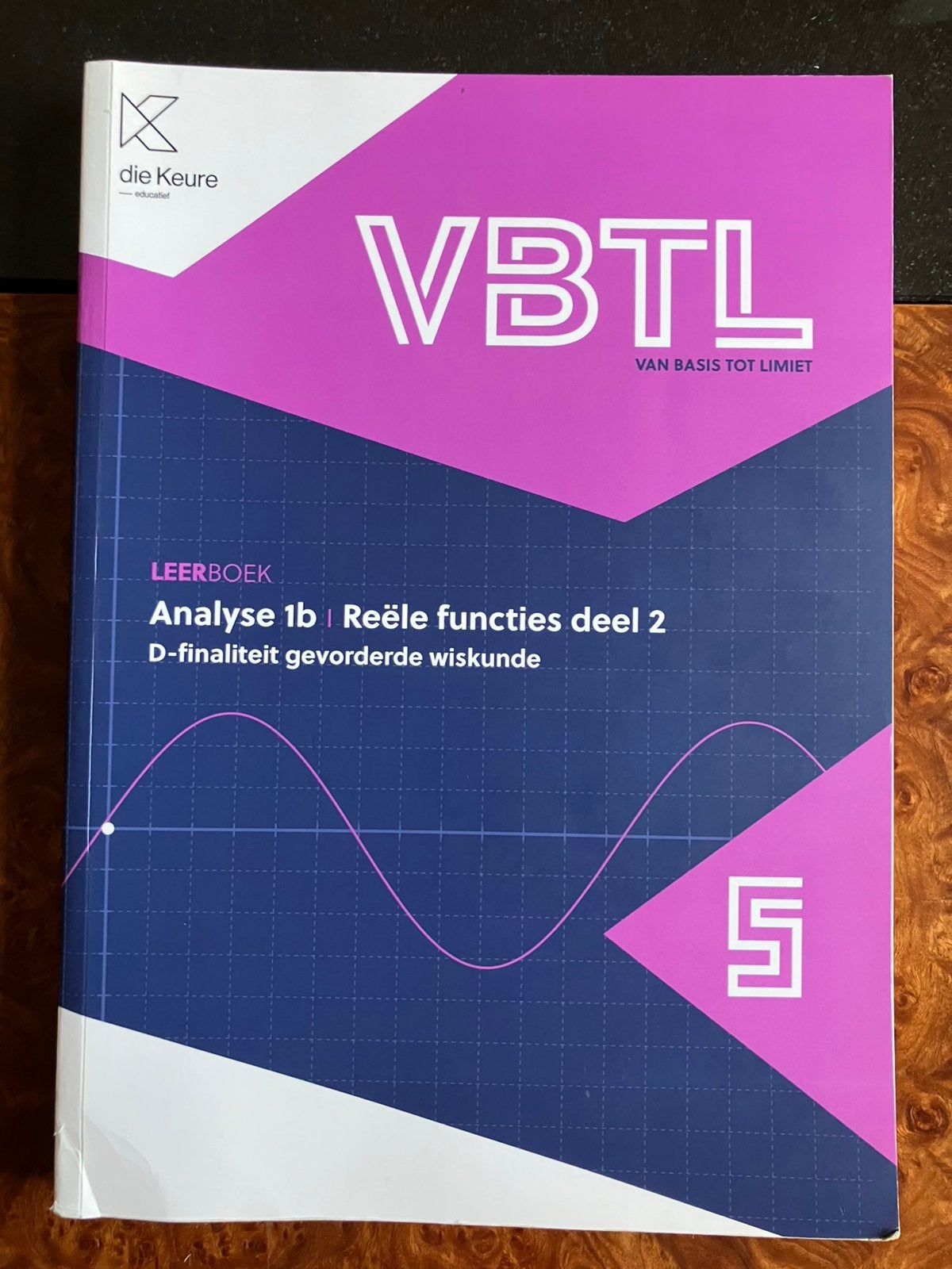VBTL 5/6 Leerboek Analyse 1a: reële functies deel 1 - D-Gevo, Enlèvement, Comme neuf, Secondaire, Néerlandais