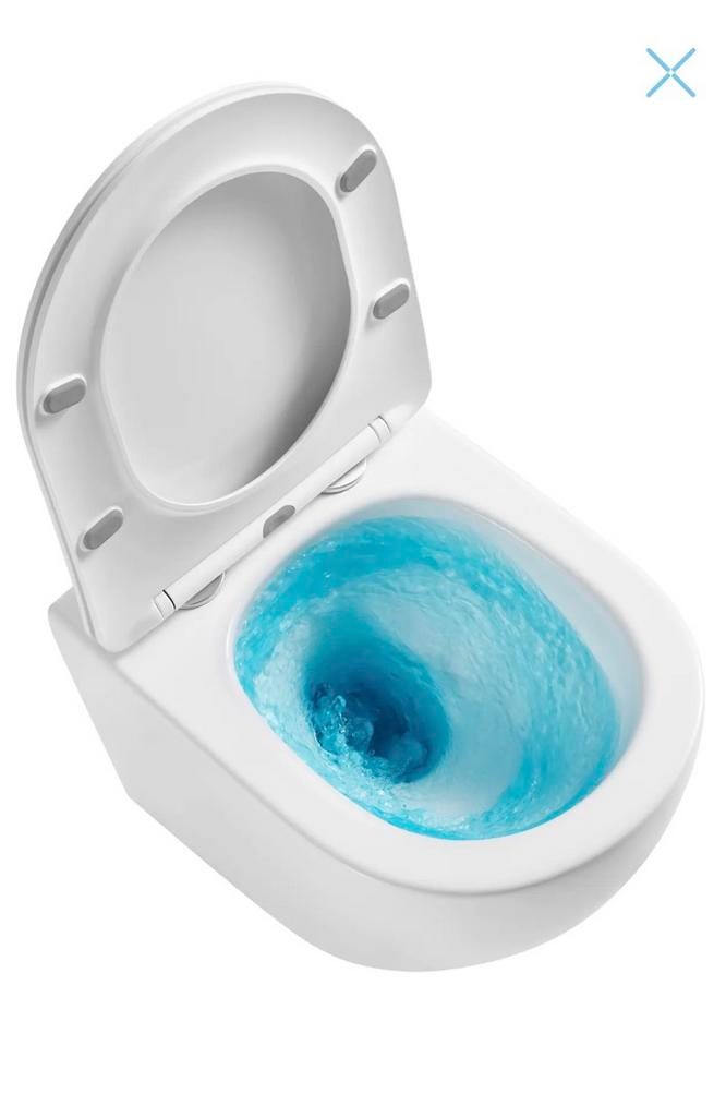 WC suspendu KIELLE Neuf – Design & Soft-Close, Bricolage & Construction, Sanitaire, Comme neuf, Enlèvement