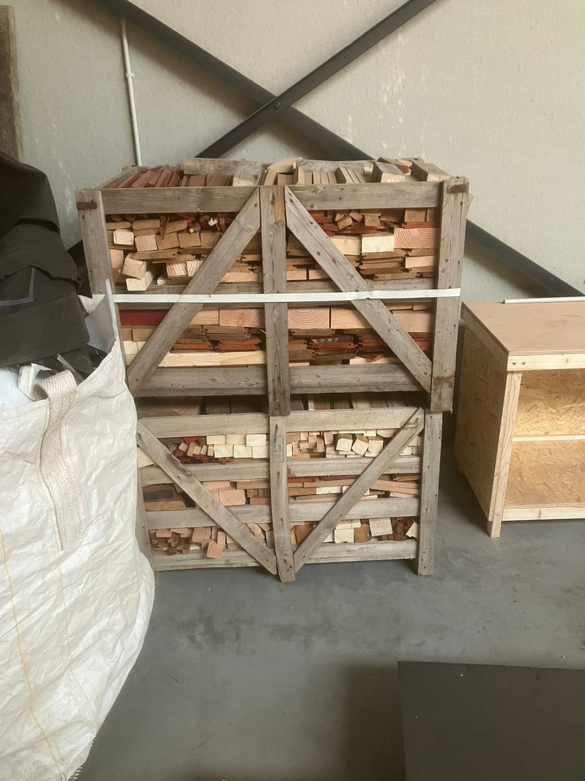 Droog brandhout te koop, Ophalen