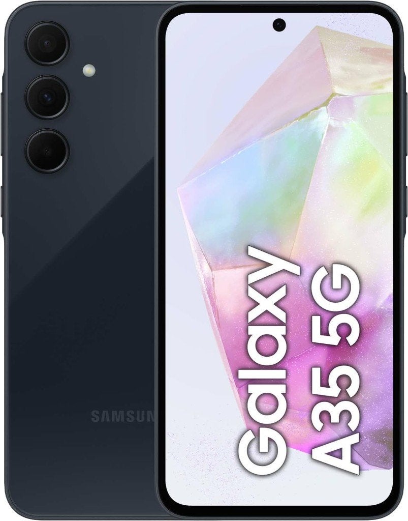 Galaxy A35 128 GB marineblauw, Ophalen, Gebruikt, Touchscreen, 10 megapixel of meer